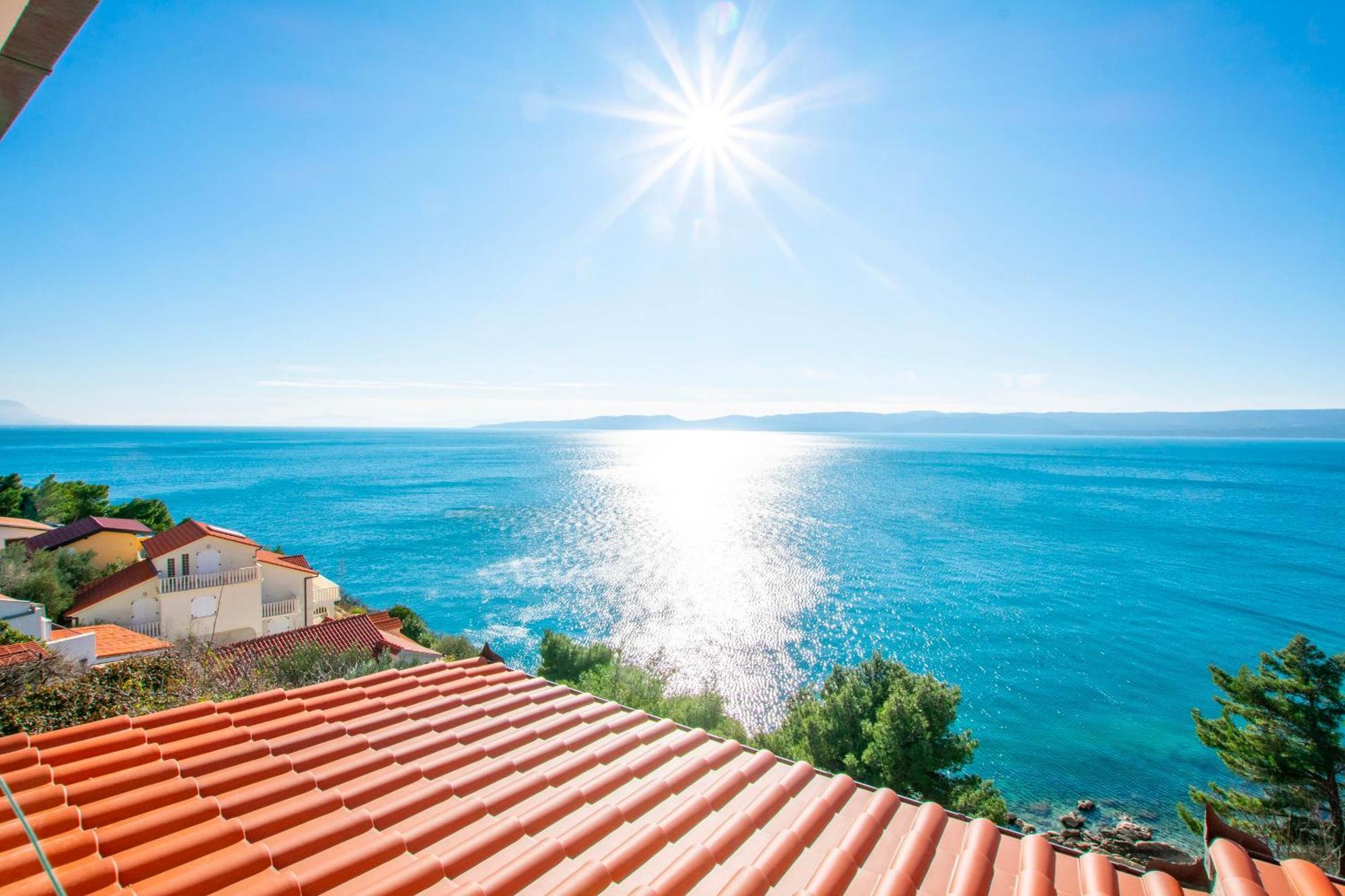 Apartments Ivo - Sea View; Pisak Buitenkant foto